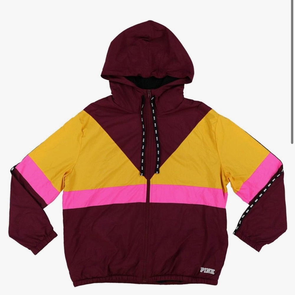 Victoria Secret Pink windbreaker jacket